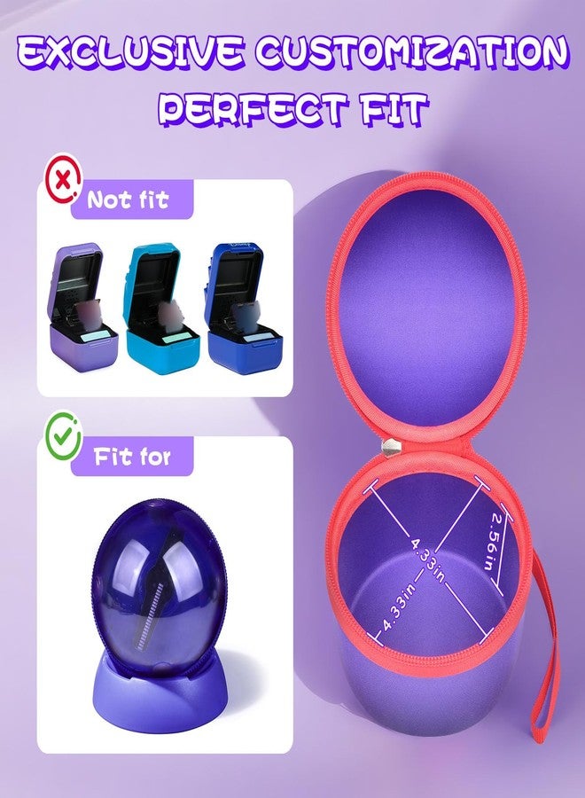 PAIYULE Case for Bitzee Interactive Hamster Ball Toys, Magicals Digital Pet Travel Bag, Carrying Box for Hamster Ball and Stand, Stocking Stuffers for Kids Electronic Pets (Case Only) - Image 2